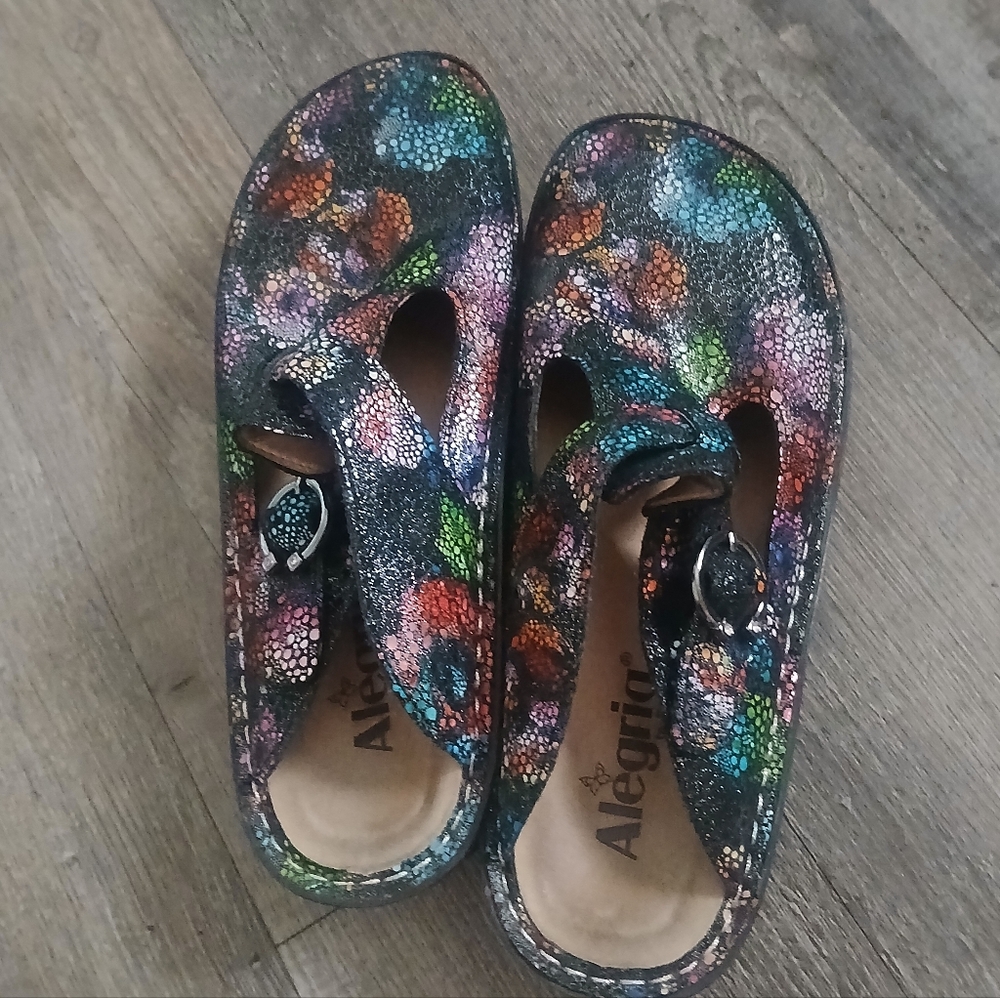 Alegria Multi Color Shoes Womens Siz 8.5 [39]